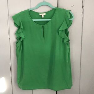 J. Crew Silk Sleeveless Blouse